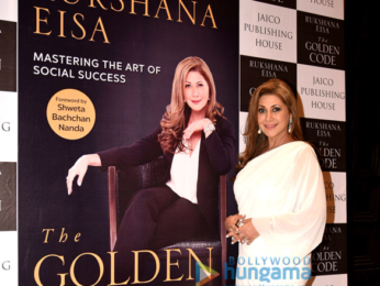 Celebs grace the launch of Rukshana Eisa's book 'The Golden Globe'