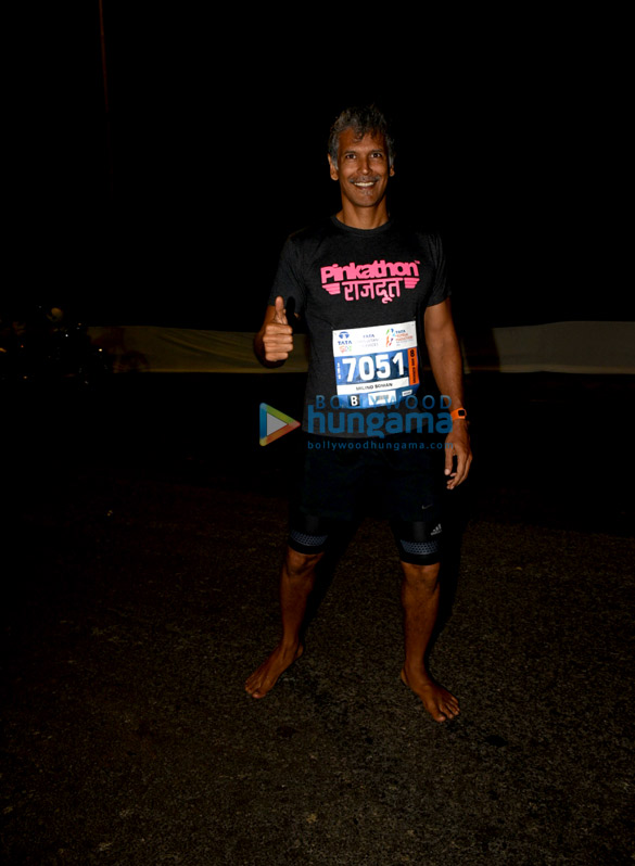 celebs snapped at the tata mumbai marathon 2018 8