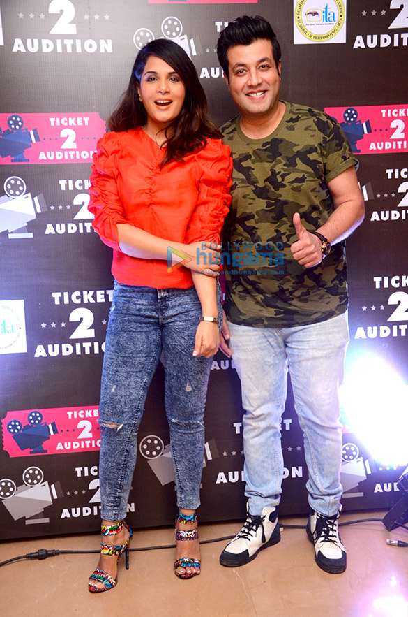 Celebs snapped attending the Ticket2Audition event Celebs snapped attending the Ticket2Audition event