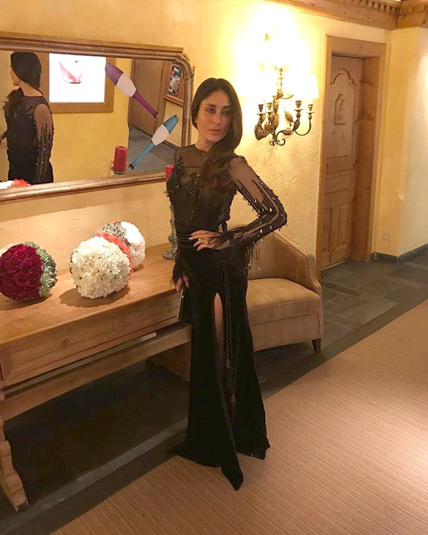 Daily Style Pill: Kareena Kapoor Khan has a way with a black dress, nude  lips and making an entrance for NYE 2018! : Bollywood News - Bollywood  Hungama