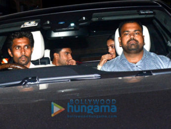 Deepika Padukone, Ranveer Singh and others grace the special screening of 'Padmaavat'