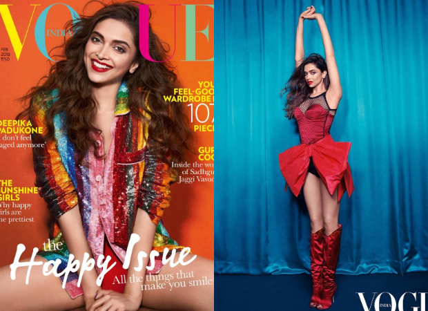 Deepika Padukone Wears Rainbow Colors In Mazen Abusrour Images For Vogue  India February 2018 — Anne of Carversville