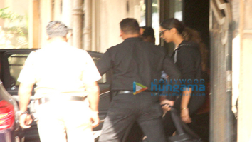 Deepika Padukone snapped outside her gym in Bandra