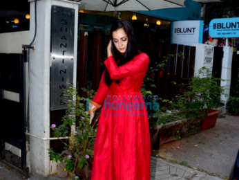 Dia Mirza spotted at BBLUNT
