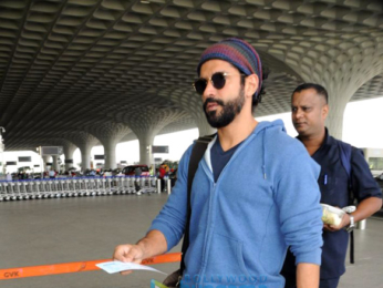 Farhan Akhtar, Zareen Khan and Kackky Bhagnani snapped at the airport