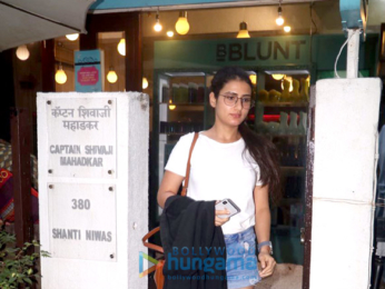 Fatima Sana Shaikh spotted at BBLUNT