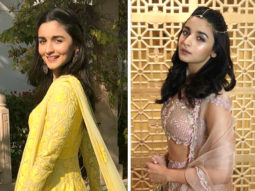 Glossy makeup, pastel hues and minimal jewellery, here’s how Alia Bhatt flipped style at her BFF’s wedding festivities in Jodhpur!