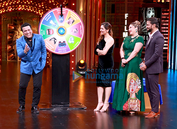 govinda sunita ahuja tina ahuja snapped on sets of enteratinment ki raat 5
