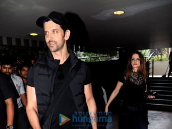Hrithik Roshan, Kangana Ranaut and others snapped at the airport