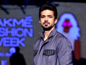 Huma Qureshi and Saqib Saleem walk the ramp at the Lakme Fashion Week
