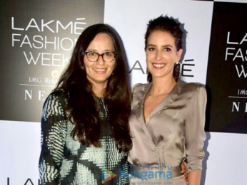 Isabel Kaif snapped at Lakme Fashion Week
