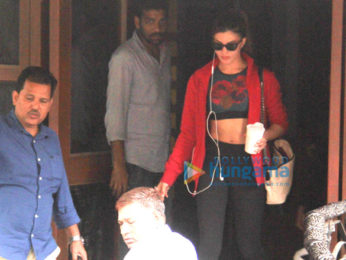 Jacqueline Fernandez snapped at Empire Studio