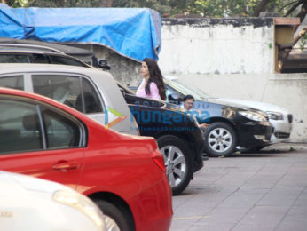 Janhvi Kapoor spotted outside the gym