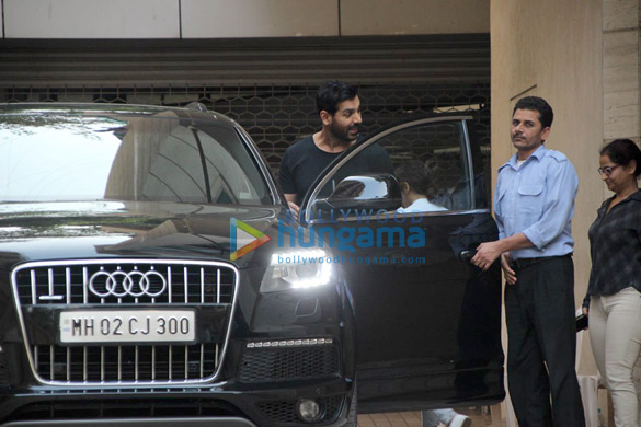 john abraham snapped outside a friends place 4