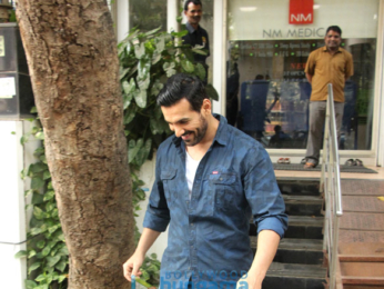 John Abraham spotted at NM Medical in Bandra