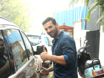 John Abraham spotted at NM Medical in Bandra
