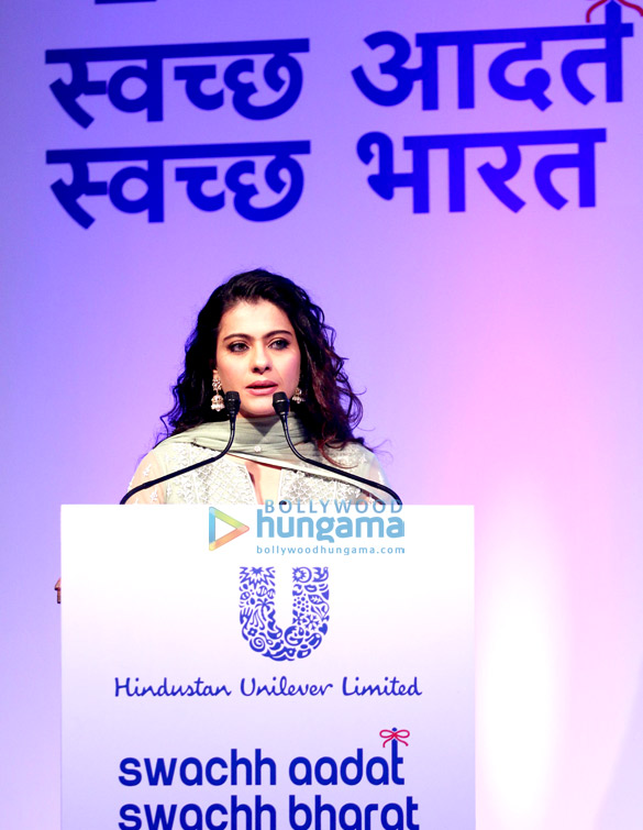 kajol attends swachh aadat swachh bharat initiative 2