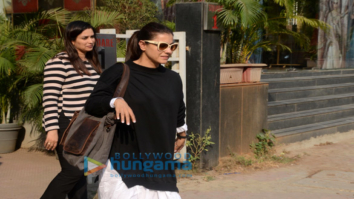 Kajol spotted in Bandra