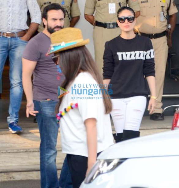 kareena kapoor khan saif ali khan and karisma kapoor snapped returning from goa 3