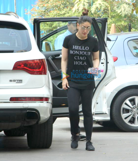 kareena kapoor khan spotted at the gym 2