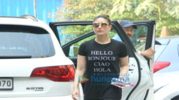 Kareena Kapoor Khan spotted at the gym