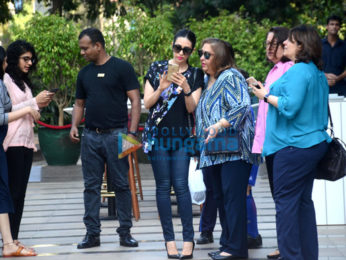 Karisma Kapoor with family spotted at Yauatcha, BKC