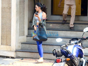 Kiara Advani snapped at Manish Malhotra's showroom