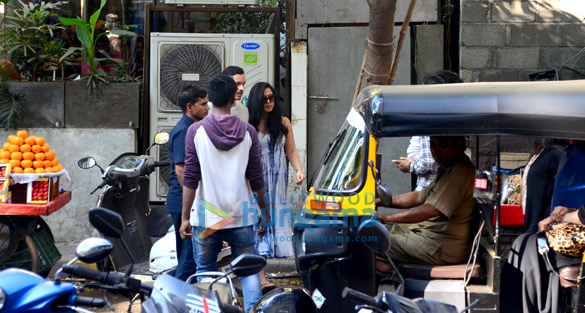 Krishna Shroff snapped in Bandra