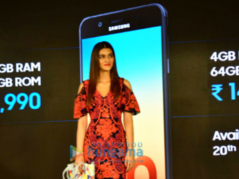 Kriti Sanon launches Samsung Galaxy On7 Prime