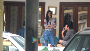 Kriti Sanon spotted at Maddock Films office in Khar