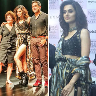 Lakme Fashion Week Summer/Resort 2018: Taapsee Pannu oozes oodles of glamour as the showstopper for Ritu Kumar!