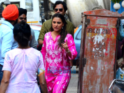 Lara Dutta snapped at Indigo in Bandra