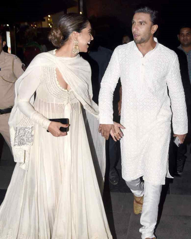 Deepika, Ranveer walk hand in hand at recent event love 1