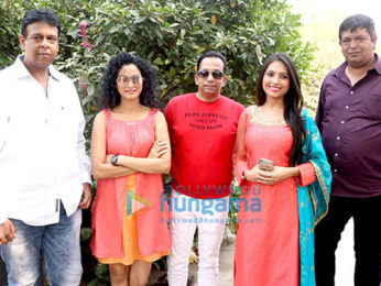 Mahesh Manjrekar, Siddharth Jadhav and others shoot for Marathi film 'Yetay Na Lagnala' at Filmcity