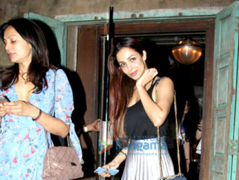 Malaika Arora snapped at Pali Bhavan