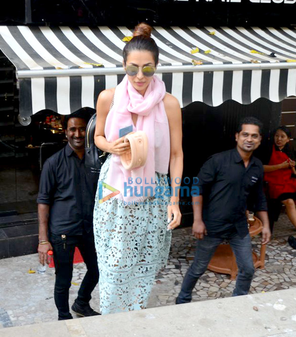 Malaika Arora spotted after a salon session in Bandra Malaika Arora spotted after a salon session in Bandra