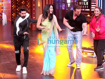 Mallika Sherawat and Sohail Khan on the sets of Entertainment Ki Raat