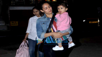 Mira Rajput snapped with daughter Misha Kapoor in Bandra