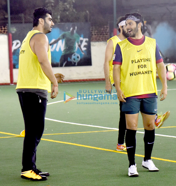 ranbir kapoor varun dhawan arjun kapoor snapped at a soccer match new 3