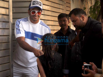 Ranveer Singh and Alia Bhatt snapped at Zoya Akhtar's residence