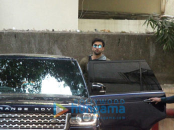 Ranbir Kapoor snapped outside his gym
