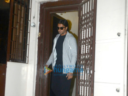 Ranveer Singh snapped at a recording studio in Bandra