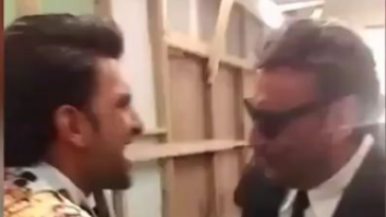 WATCH: Ranveer Singh tries to match Jackie Shroff’s moves and it is a sight not to be missed
