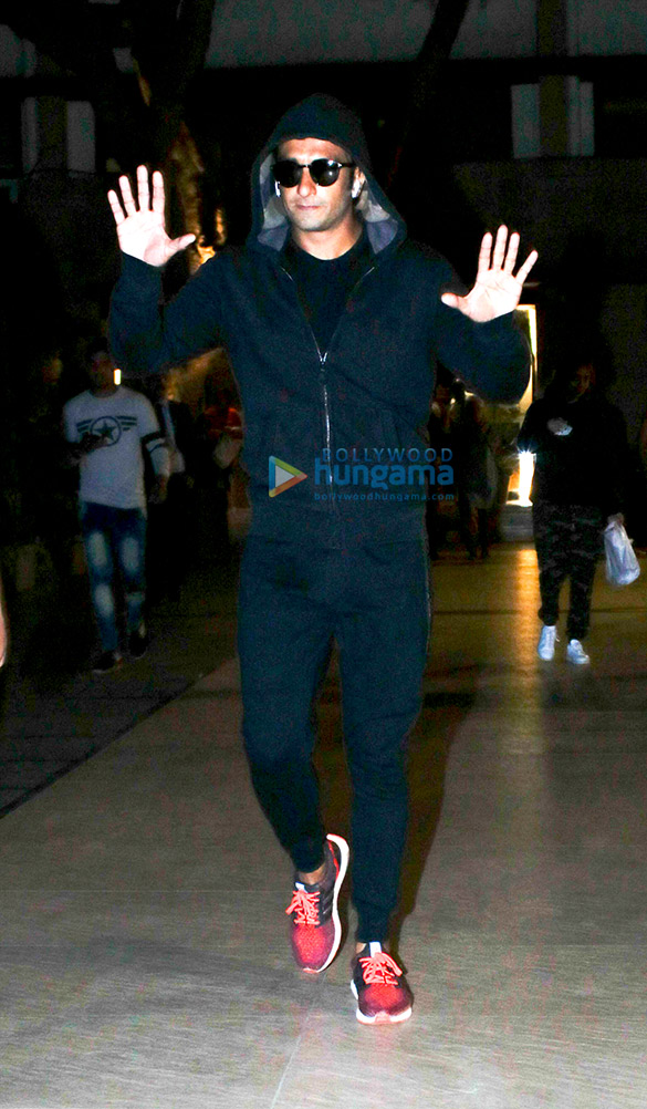 Ranveer Singh, Ananya Pandey and Raveena Tandon spotted at Bandra