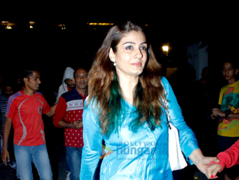 Ranveer Singh, Ananya Pandey and Raveena Tandon spotted at Bandra