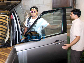 Ranveer Singh spotted at Zoya Akhtar's house