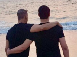 Republic Day 2018: Akshay Kumar shares a photo with Aarav watching the sunset at the beach; deletes the tweet later