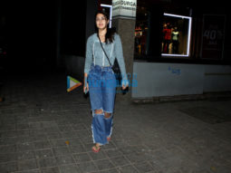 Rhea Chakraborty spotted at Ramesh S Taurani’s office in Khar