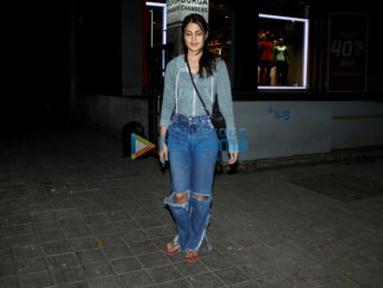 Rhea Chakraborty spotted at Ramesh Torani's office in Khar
