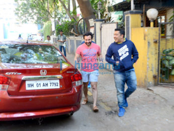 Saif Ali Khan spotted in Bandra
